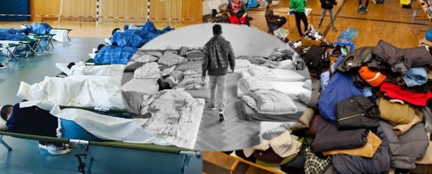 Dormitori per emigranti richiedenti asilo politico