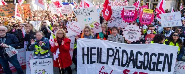 Bayern. Sciopero totale asili